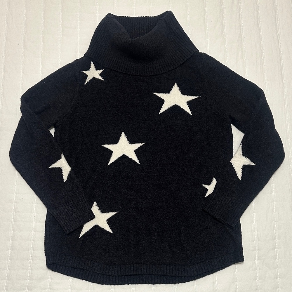 Women's Black Star Sweater